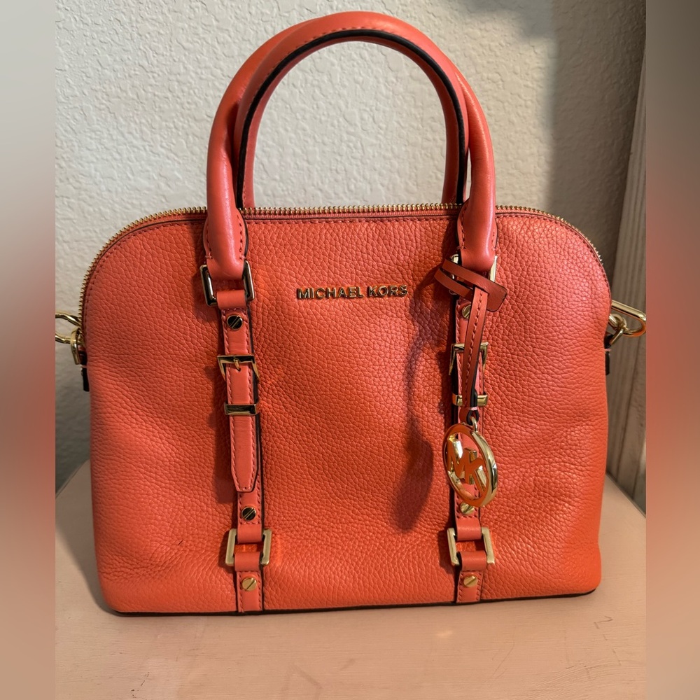 Michael Kors Small Coral Satchel